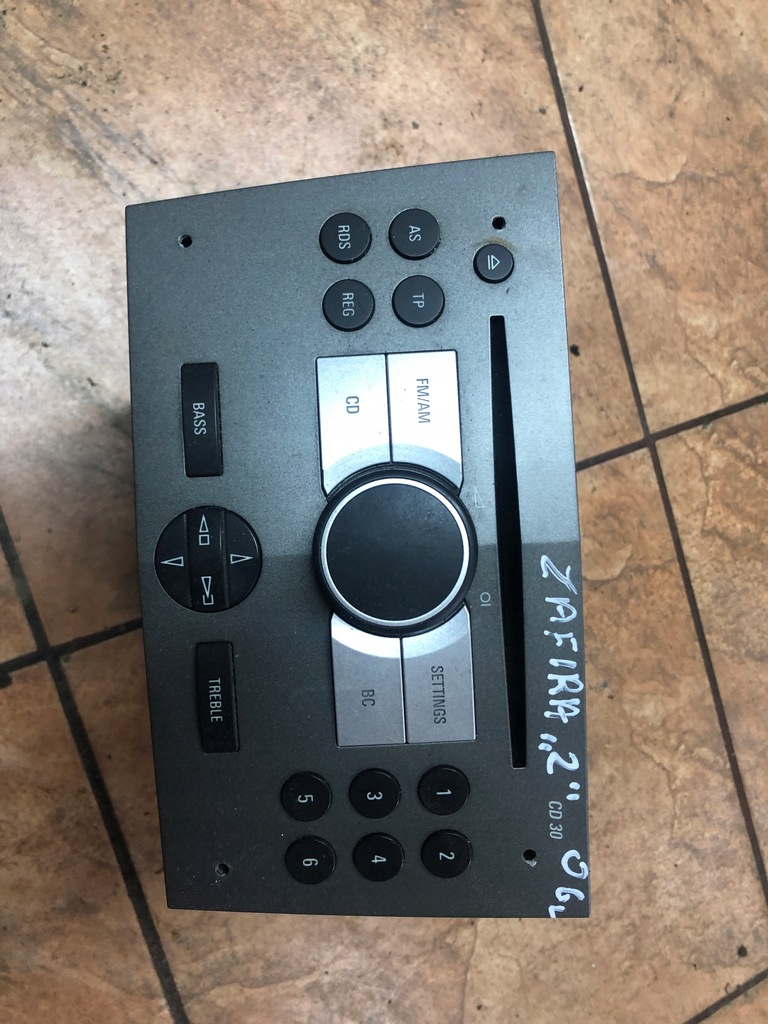 фото №13, Радіо 13190856 ura/yy/ax opel astra zafira vectra