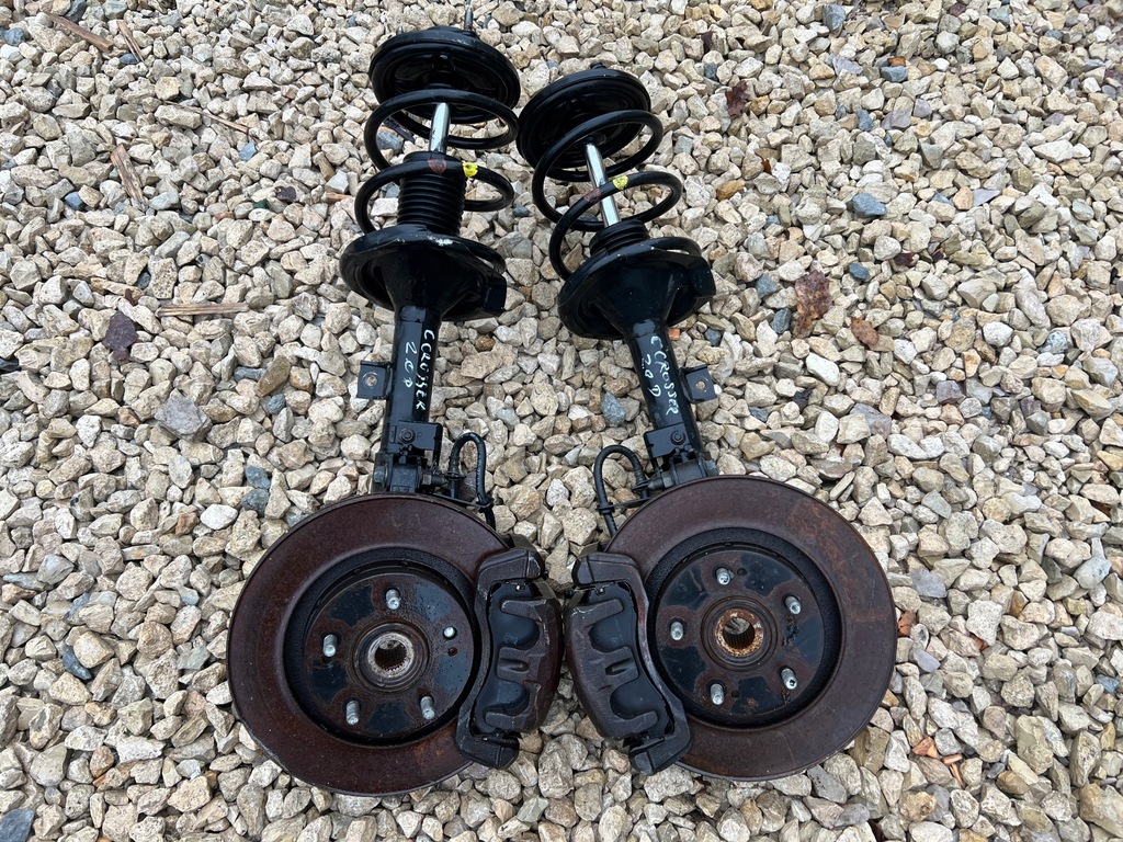 фото №1, Outlander ii c-crosser поворотний кулак амортизатор лівий