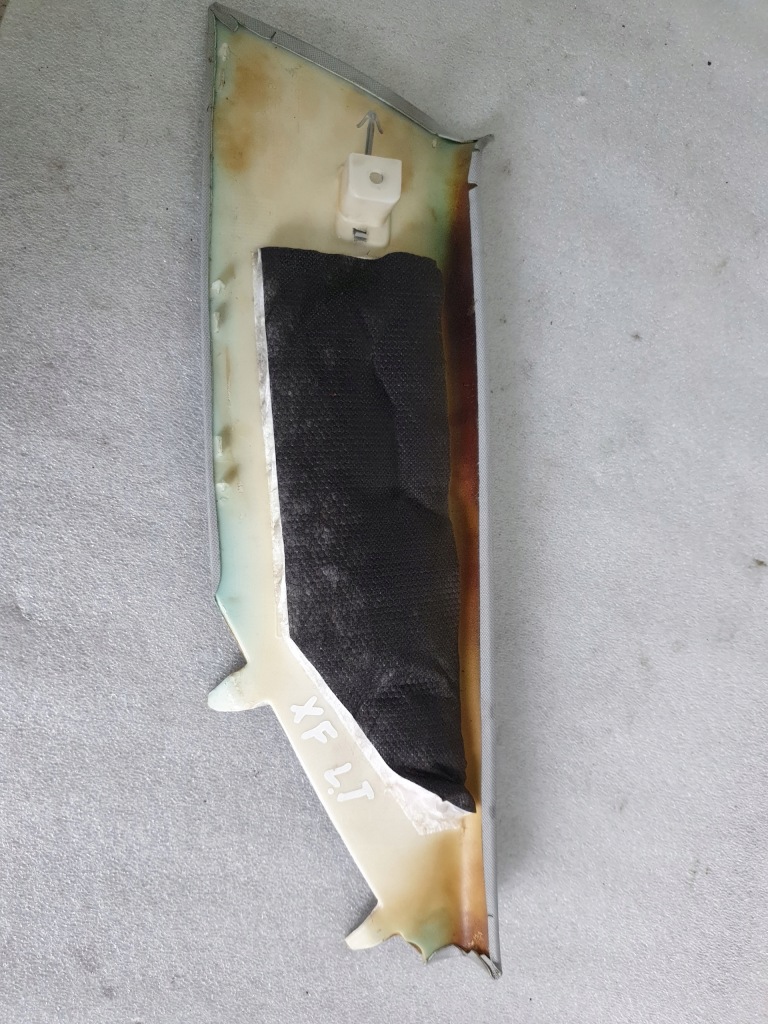 фото №5, Защита обшивка стойка левый задняя jaguar xf x250