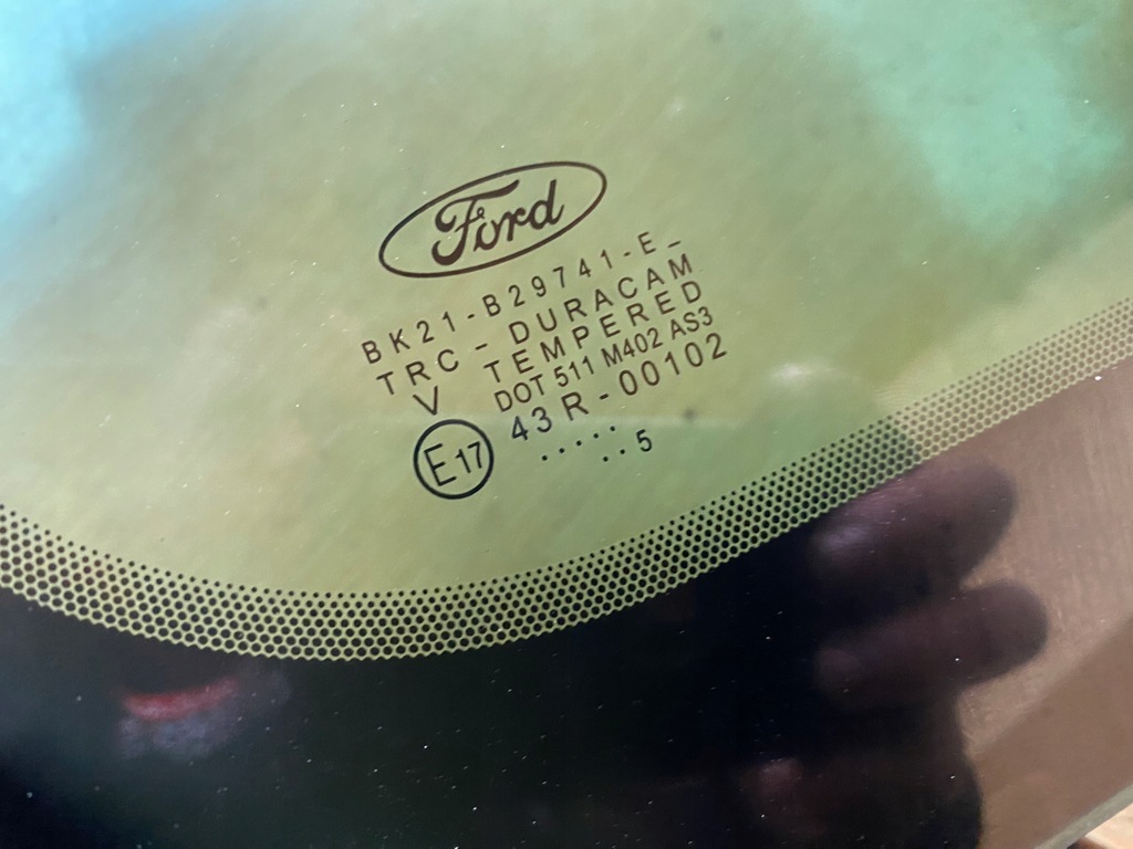 фото №12, Ford transit custom - стекло боковая левая левый задняя - оригинал