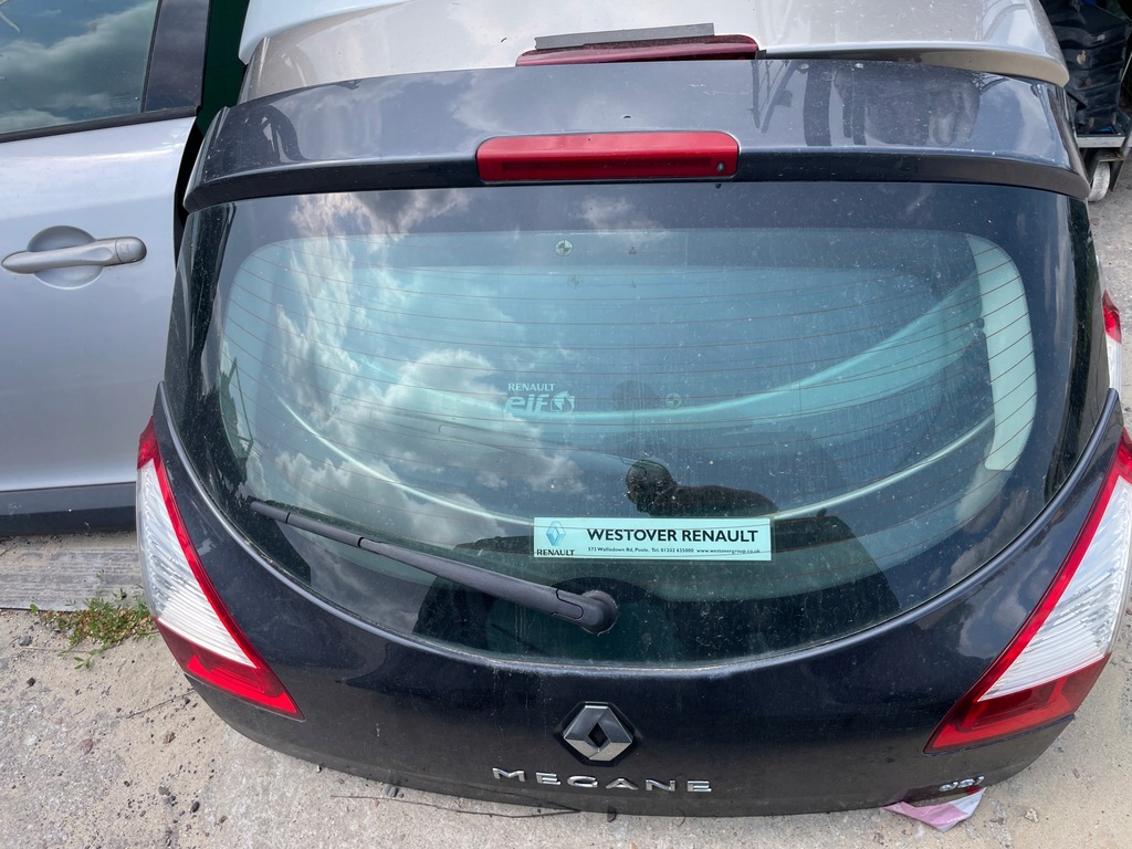 фото №1, Крышка багажника задняя megane iii hb цвет teb66