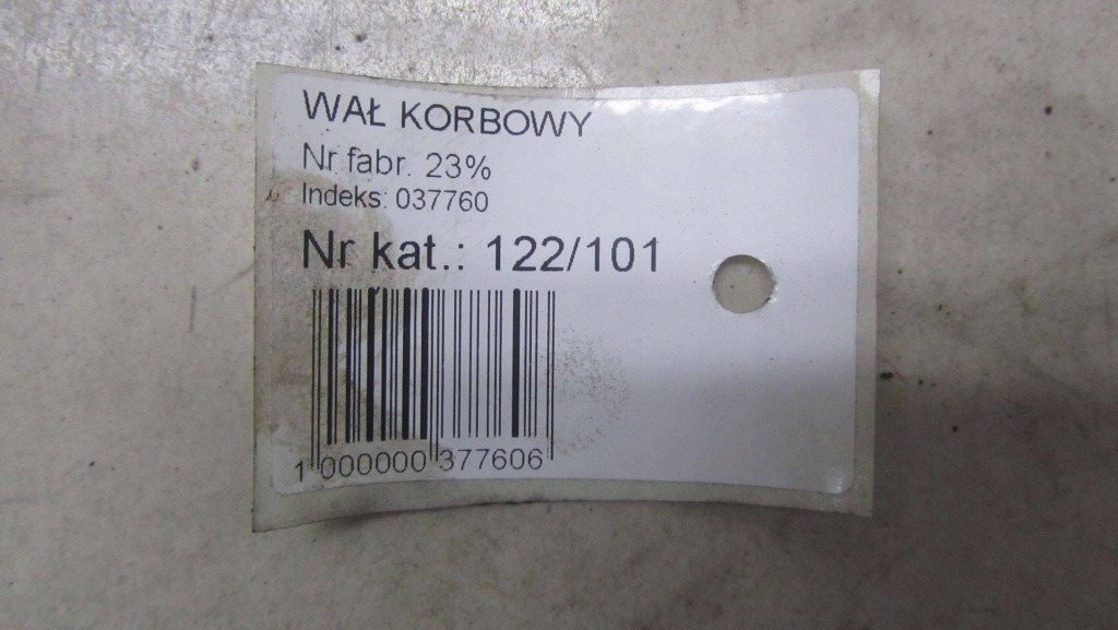 Trafic vivaro 3 1.6 wał колінчастий 5599r r9m 14- Недорого