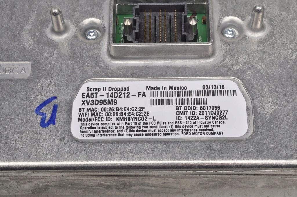 фото №7, Ford focus iii mk3 блок управления модуль навигации f1et-14f239-aa