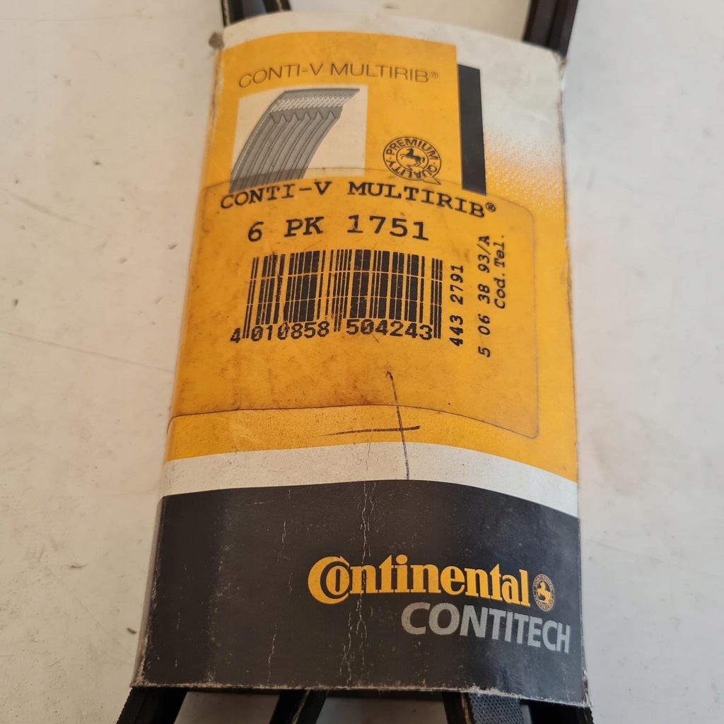 фото №5, Citroen berlingo peugeot partner ремень клиновой contitech 6pk1751