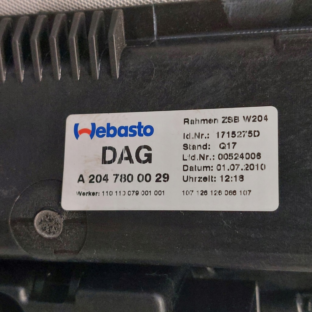 фото №12, Mercedes benz w212 люк скляний a2047800029