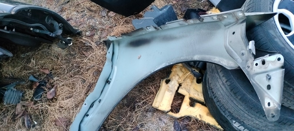 фото №9, Крила передній лівий jaguar xf x250 07-11 колір чорний