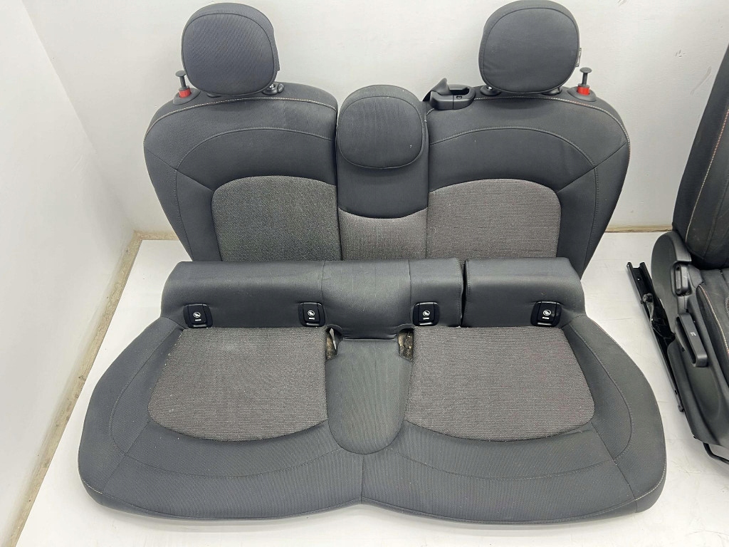 фото №9, Mini cooper f55 5d сидіння комплект сидіння заднє сидіння обшивки