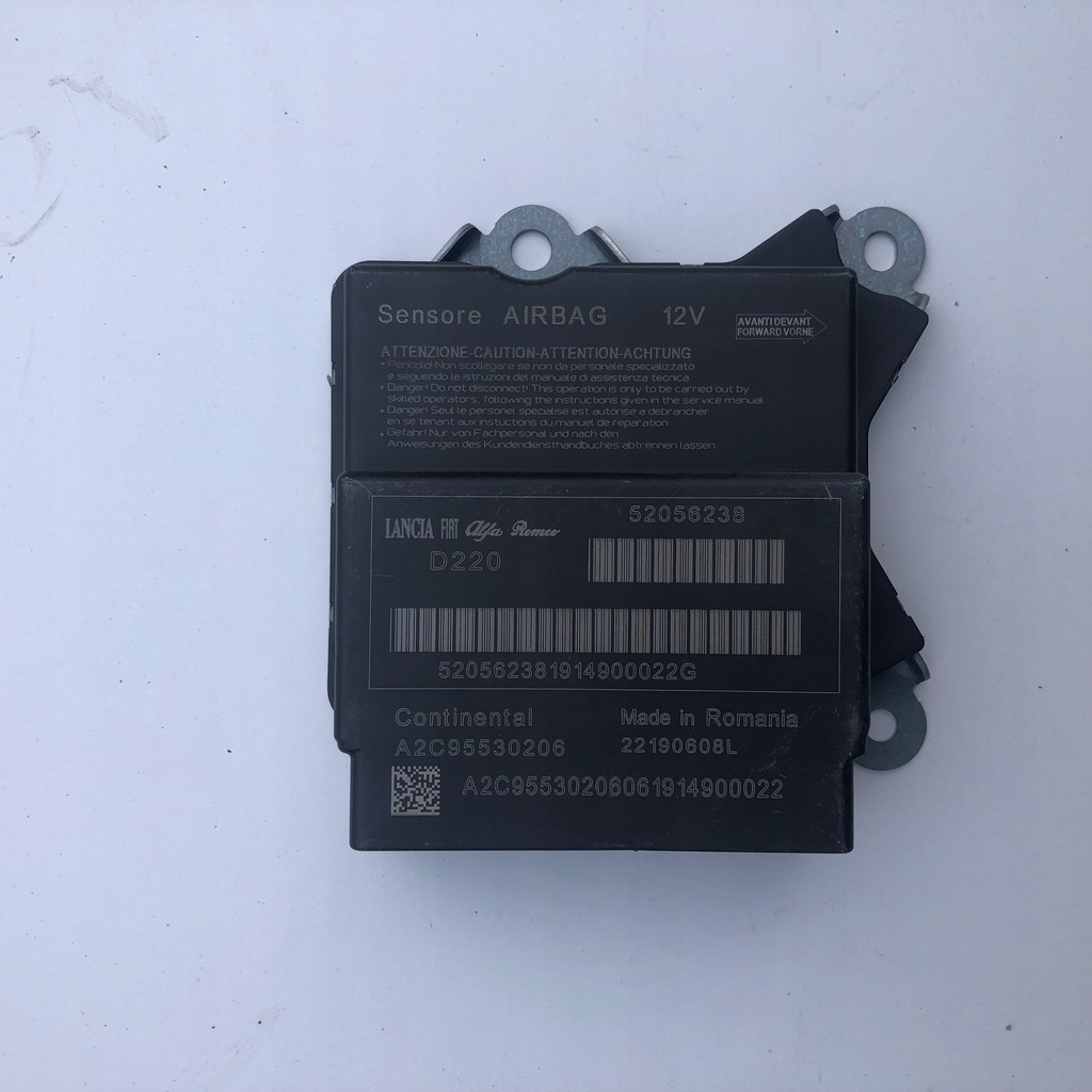 фото №1, Fiat 500 lift датчик модуль подушок повітряних