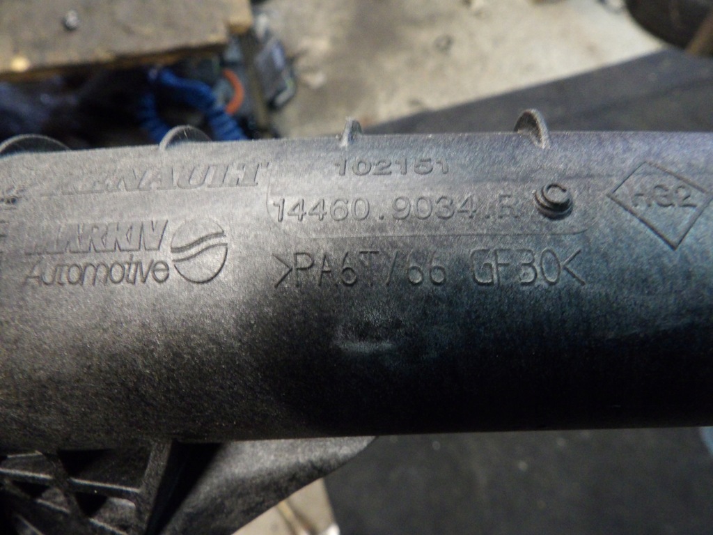 фото №2, Труба интеркулер renault 144609034r