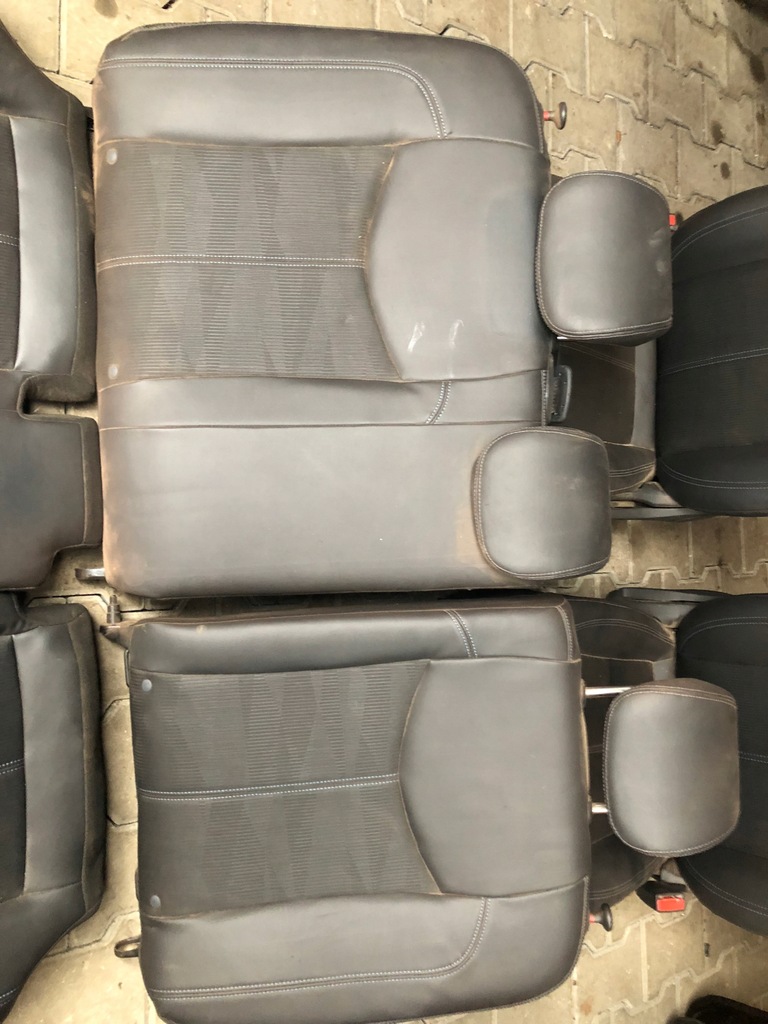 фото №5, Заднє сидіння сидіння opel karl версія cosmo pół шкіра