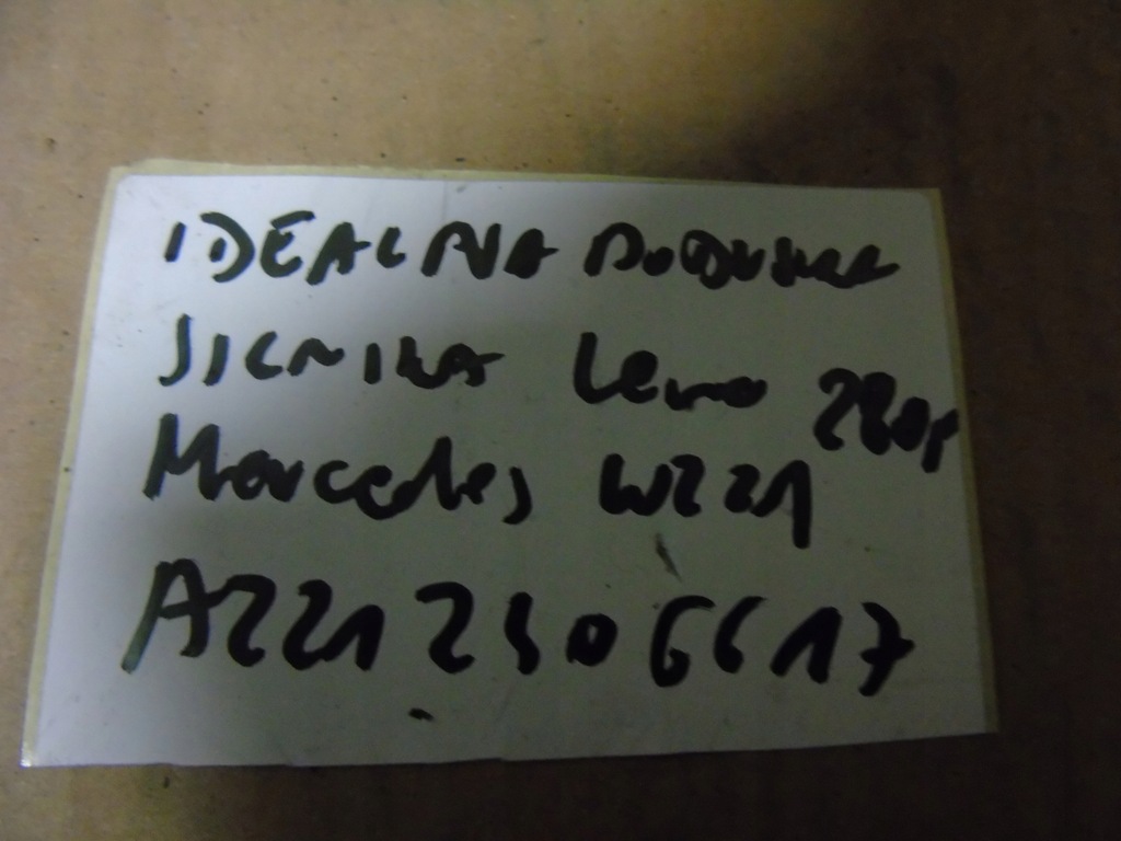 фото №3, Idealna подушка двигуна ліва mercedes w221 1