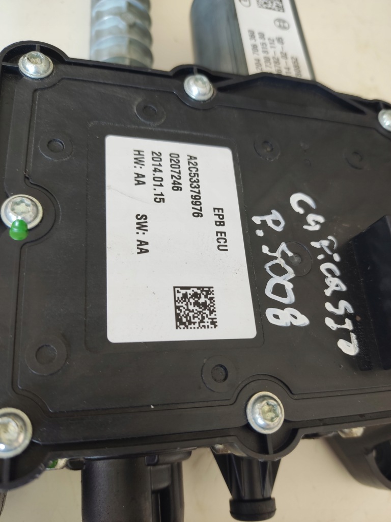 Тормоз ручной электрический c4 picasso peugeot 5008 9673081580 с Разборки