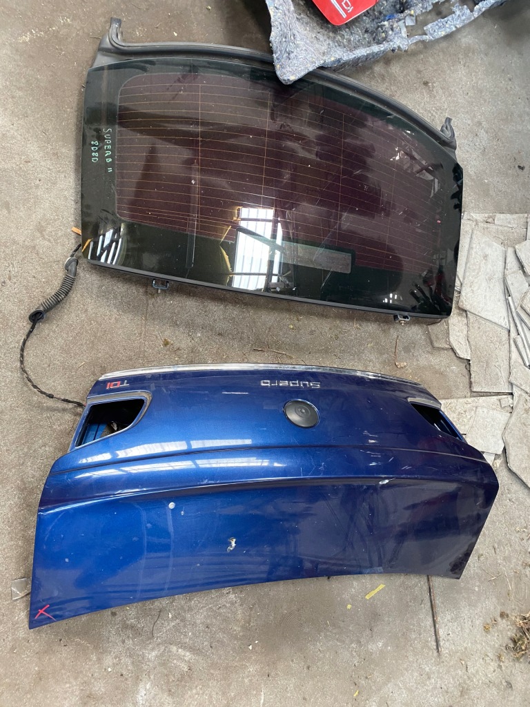 фото №1, Skoda superb ii скло задня sedan