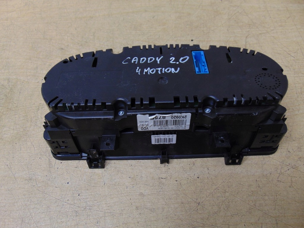 фото №10, Лічильник приладова панель vw caddy iii 2010- 2.0tdi 4motion