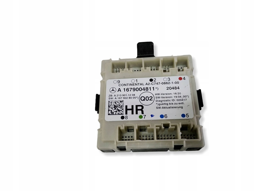 фото №1, Mercedes модуль блок управления дверь a1679004811 europa