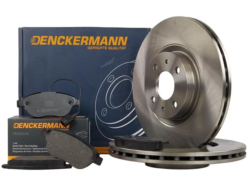 фото №2, Denckermann гальмівні диски+ гальмівні колодки перед fiat bravo ii