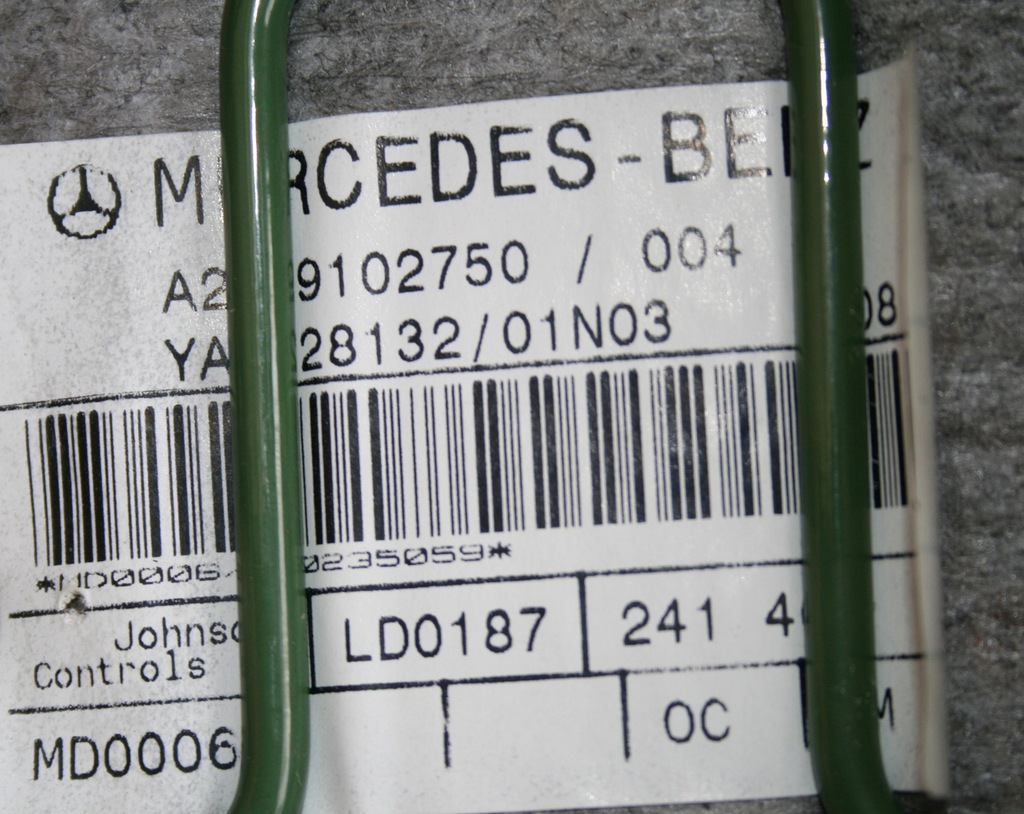 фото №12, Mercedes w220 lift сидіння правий перед eu royalblau