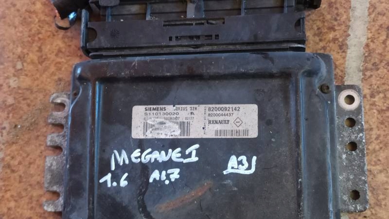 фото №1, Renault mégane i блок управления двигателя 8200092142
