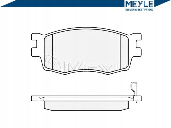 фото №3, Тормозные колодки тормозные hyundai перед accent kia rio 05-