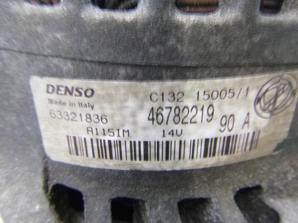 фото №5, Генератор alfa romeo 147 1.6 05r. 90a