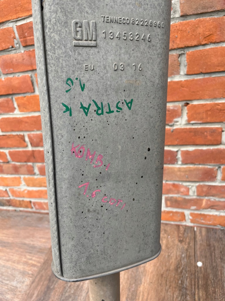 фото №10, Opel astra k v 16 1.6cdti труба гасник