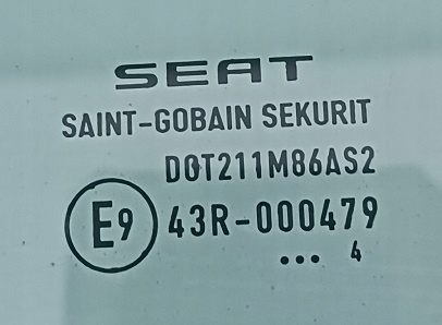 фото №2, Seat altea 04 r скло бічна двері ліва перед