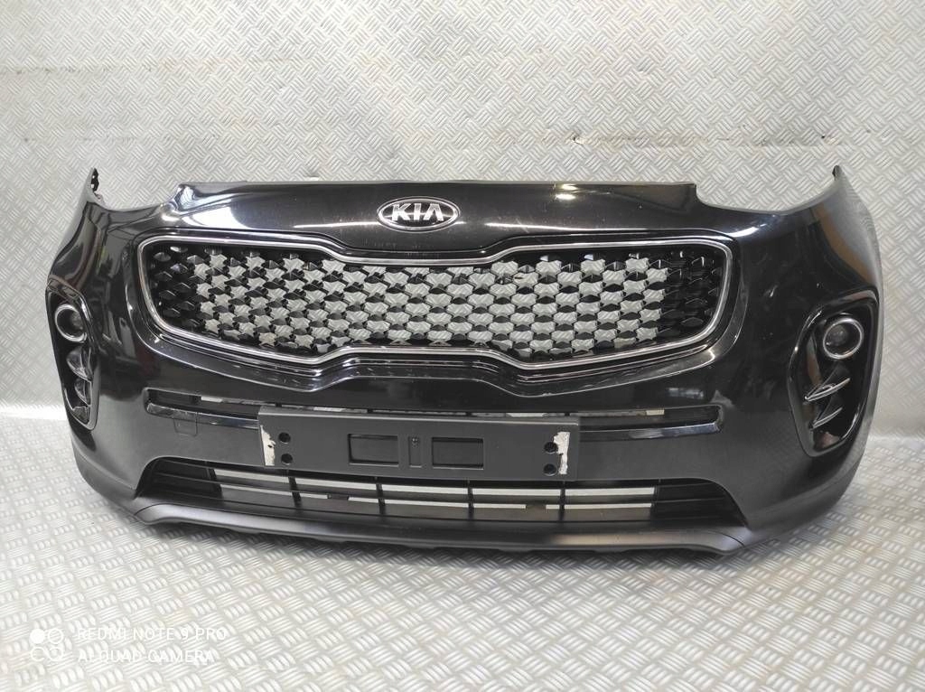 фото №10, Kia sportage iv 4 2015-2018 бампер передний перед версия bez pdc цвет 1k