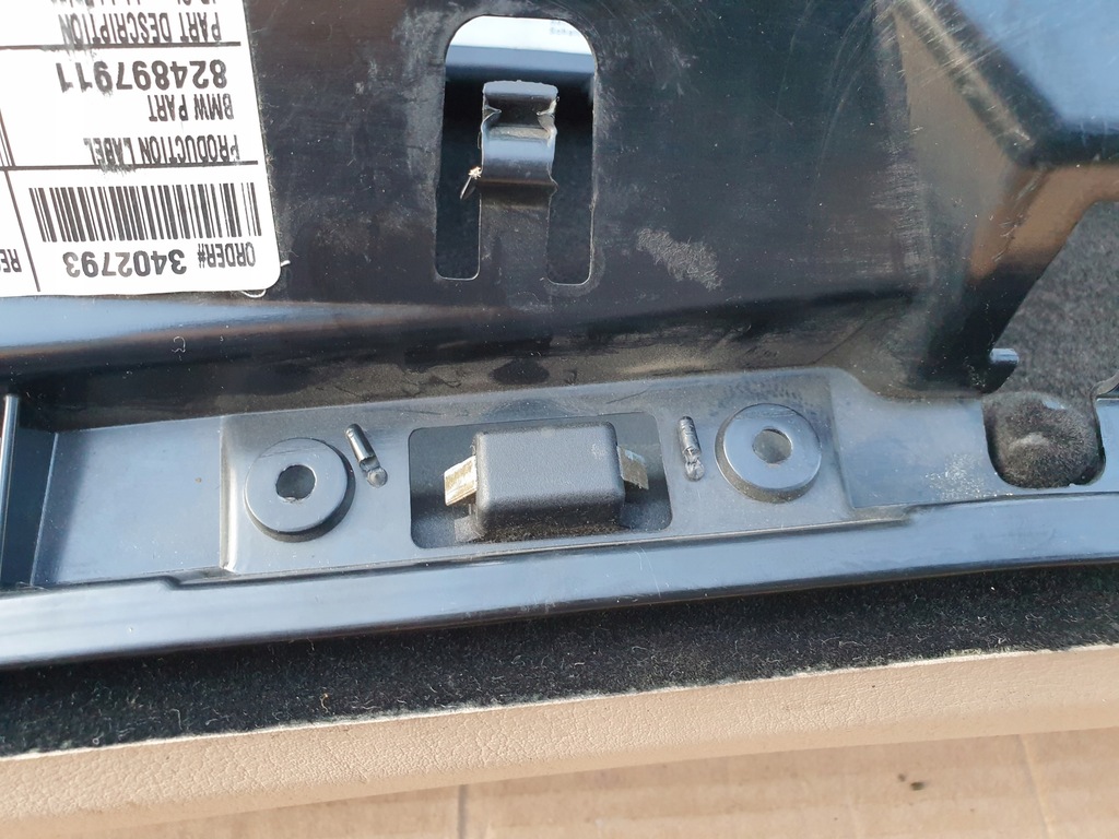 фото №13, Бардачок полка пассажира с панели bmw x5 e53 оригинальный номер europa 8408845