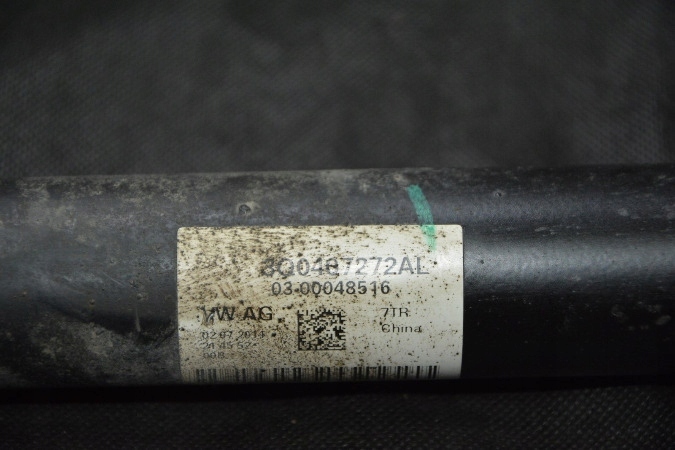 фото №4, Привідний вал права vw passat b8 3q0407272al