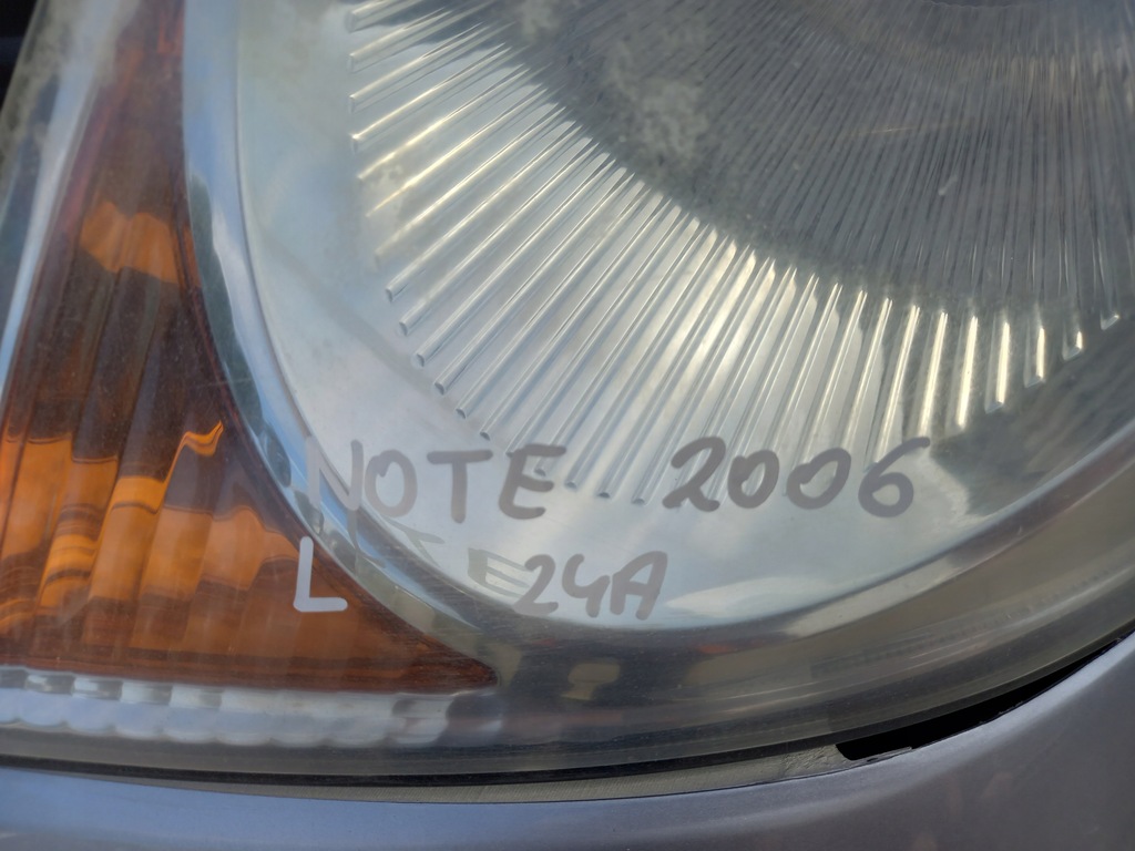 фото №10, Nissan note i e11 лампа левый перед левая передняя