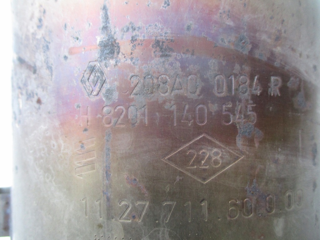 фото №3, Renault clio iv captur катализатор dpf 12-19 rok