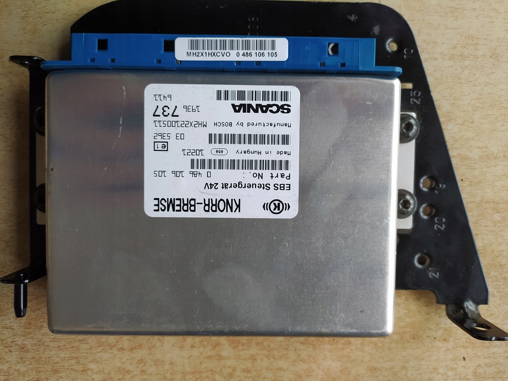 фото №1, Scania r блок керування ebs knorr-bremse 0486106105