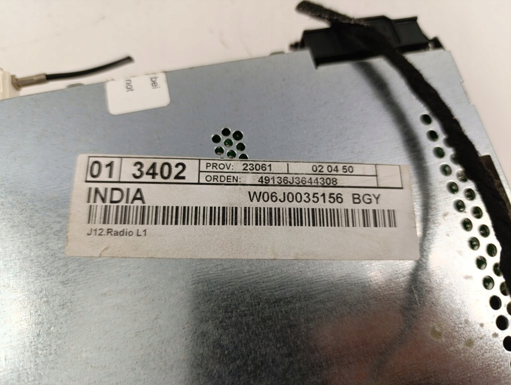 фото №7, Seat ibiza 6j lift радіо cd 6j0035156