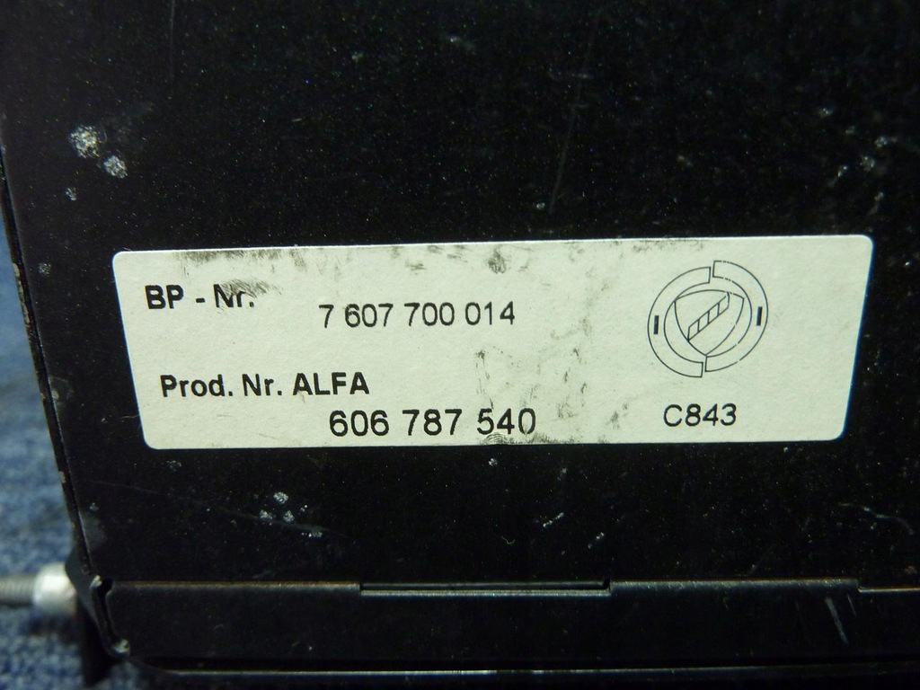 фото №8, Чейнджер cd 606787540 alfa romeo 159 2005-2011r.