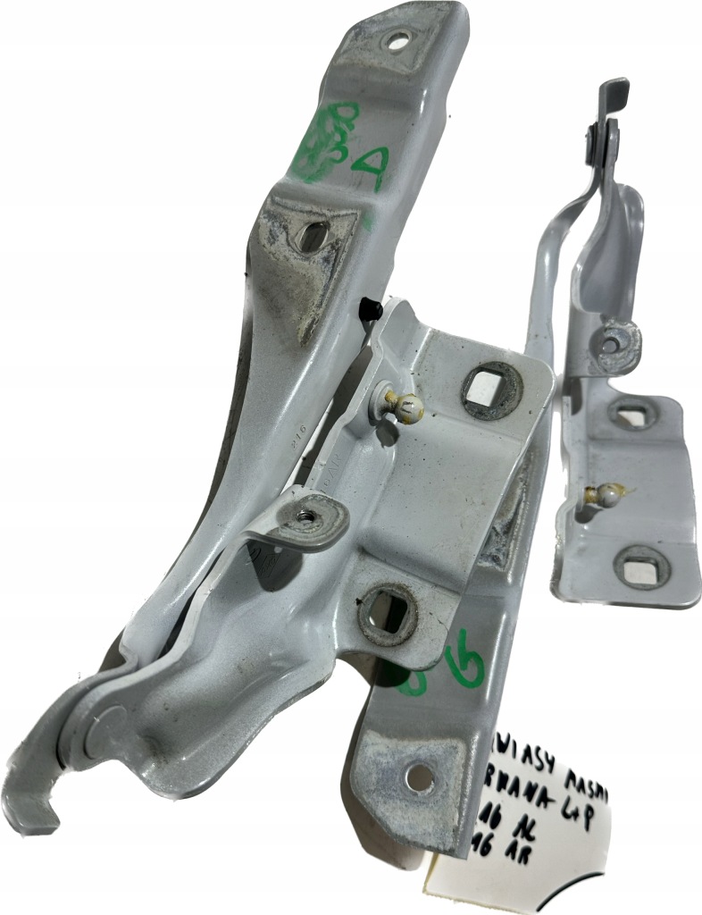 фото №1, Петлі капот renault arkana kpl білий