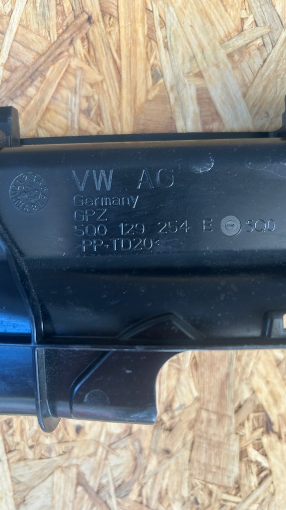 фото №5, Vw повітропровід повітряна впуск поперечина caddy 5q0129254