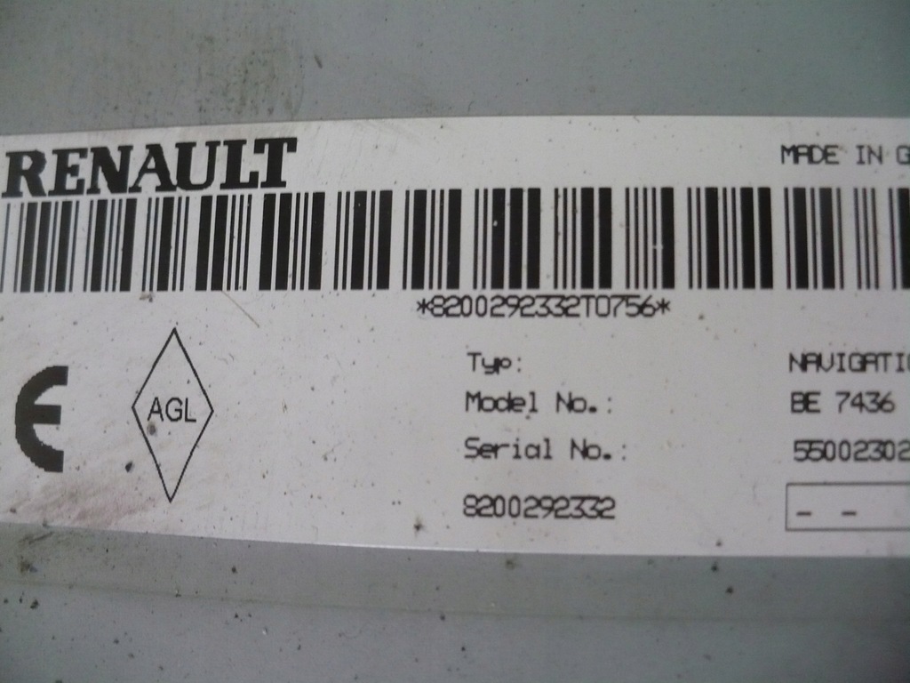 фото №2, Радио cd renault laguna ii lift