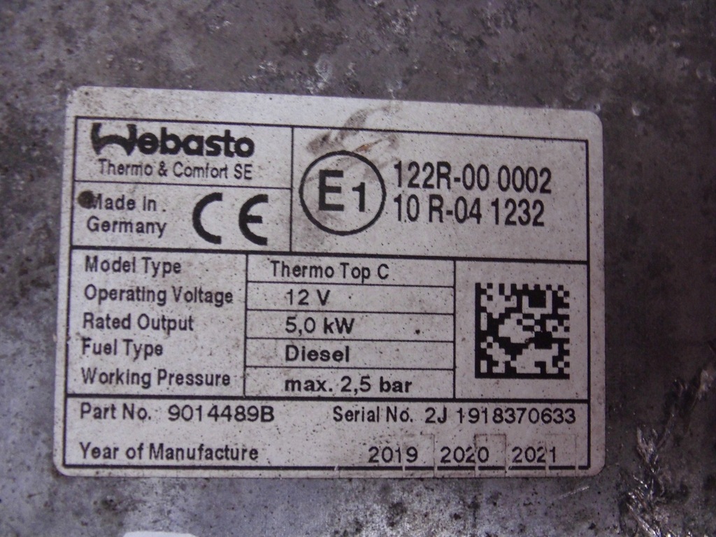 фото №6, Iveco daily обігрівач стояночний webasto 122r-00