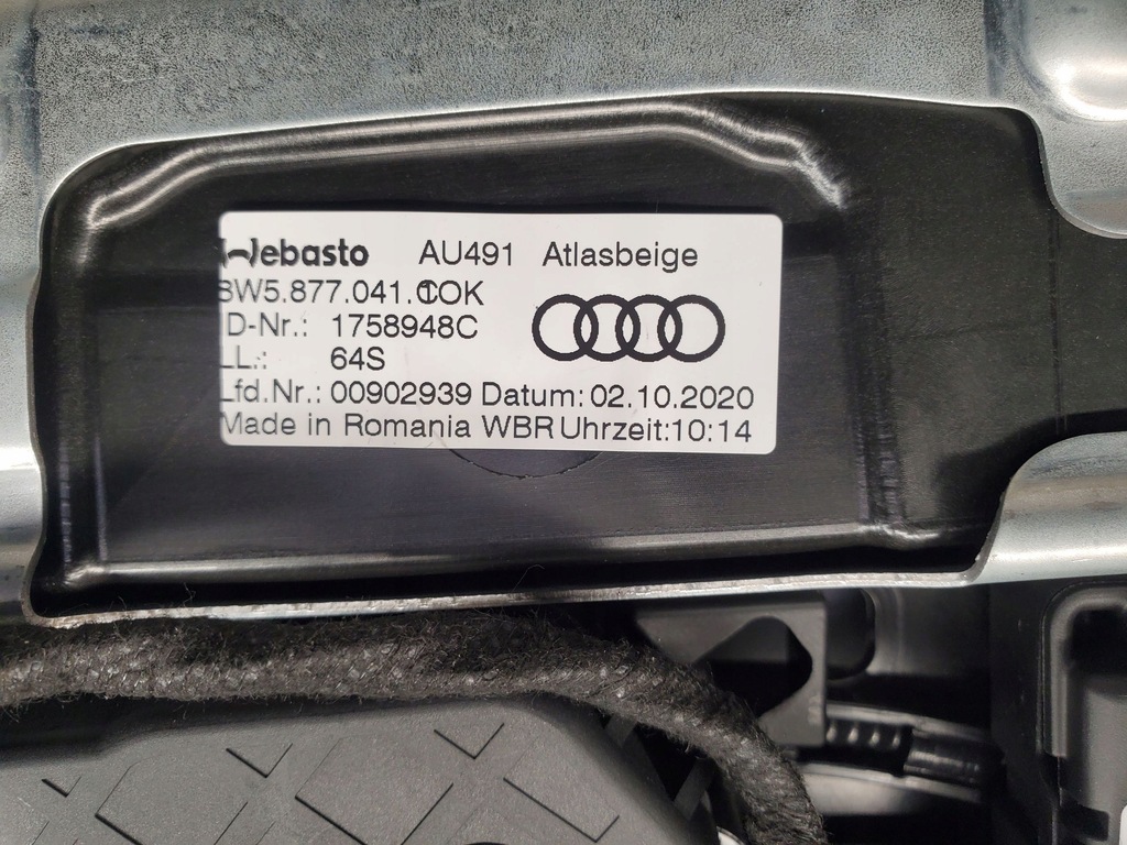 фото №9, Audi a4 s4 b9 8w 8w5877041 люк