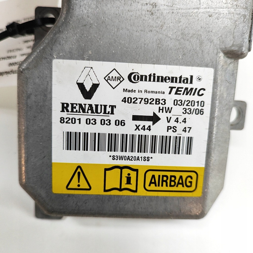 фото №5, Renault twingo ii 2010 блок керування / модуль подушка безпеки