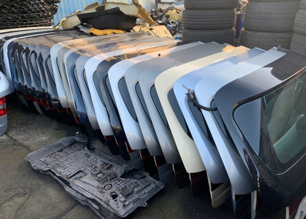 фото №5, Mercedes a klasa w169 крышка багажника задняя серая серая 787