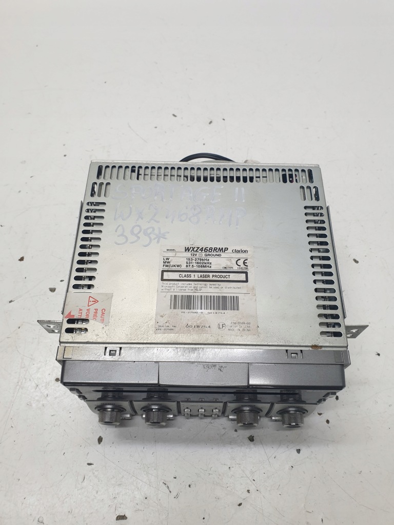 фото №2, Радио cd clarion wxz468rmp kia sportage ii