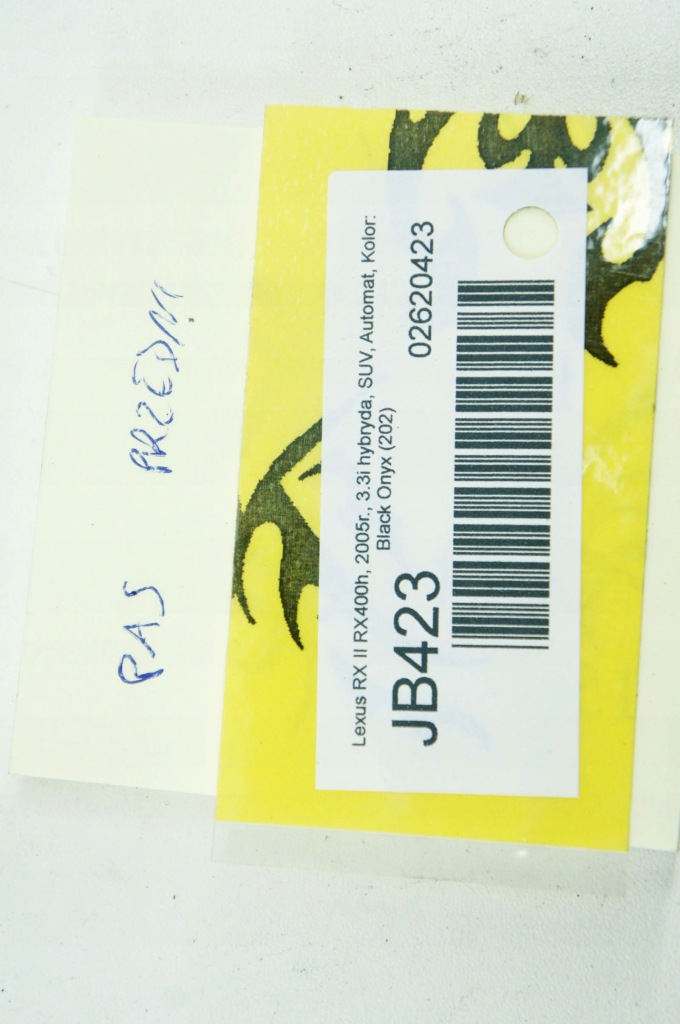 фото №5, Jb423 lexus rx ii защита поперечина передний