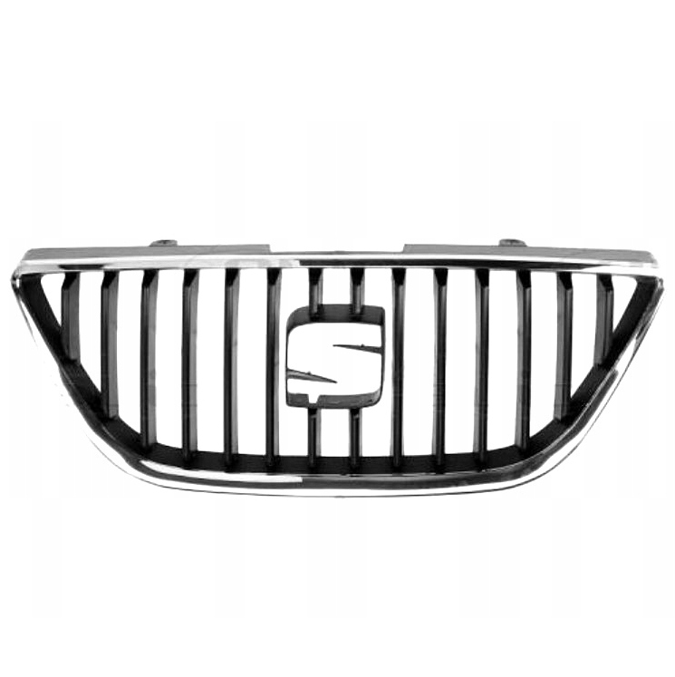 фото №1, Seat ibiza 6j 2008-2012 решітка радіатора передня решітка радіатора чорний з хромована рамка