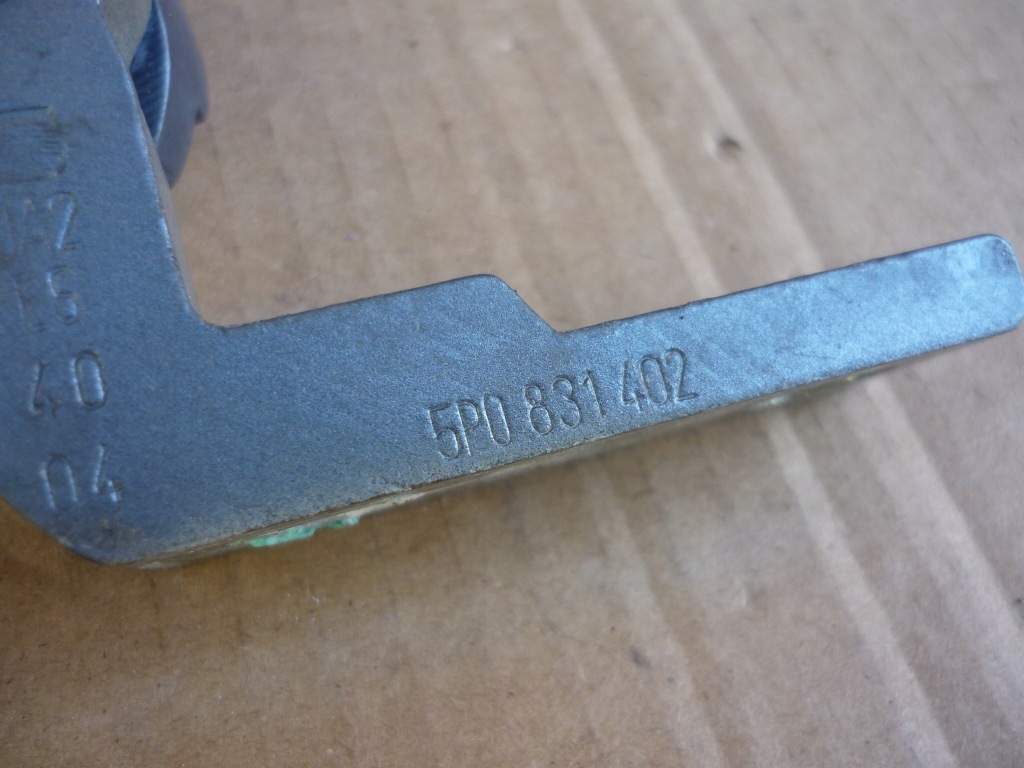 фото №9, Петля правий перед верхній + нижній seat altea, leon ii 6q0831412 5p0831402