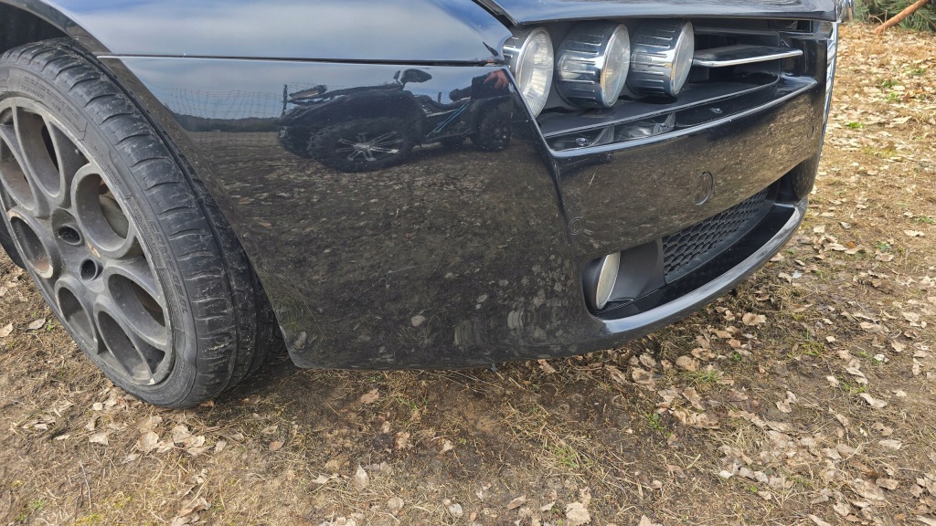фото №3, Бампер перед передній омивачі pdc alfa romeo 159 802/b kompletny