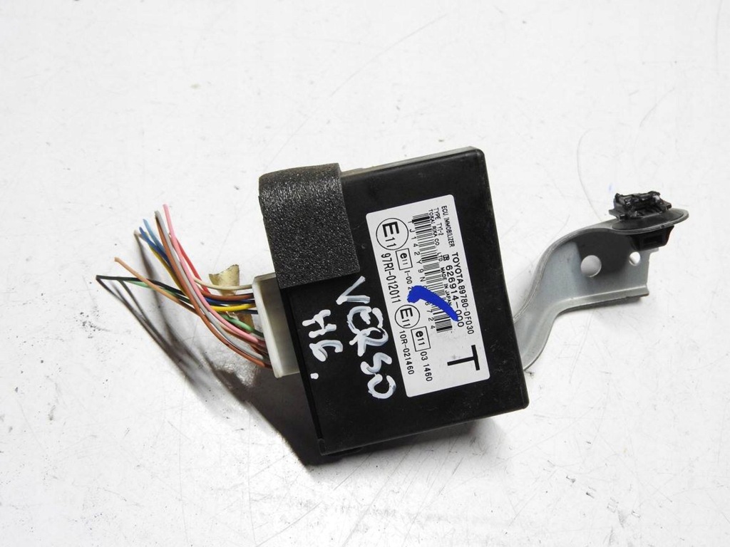 фото №1, Toyota verso 09-13 2.0 d4d модуль блок керування імобілайзер 89780-0f030