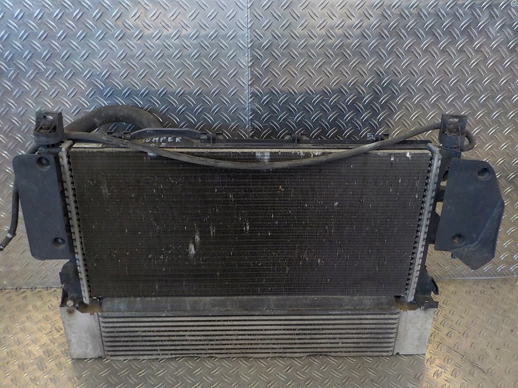 фото №5, Ducato jumper boxer 06-14 2.2 радіатор комплект