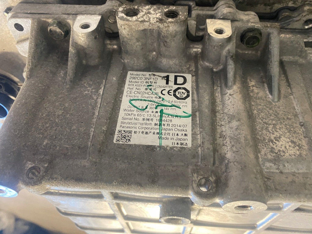 фото №10, Nissan leaf i зарядное устройство конвертер 3,6kva