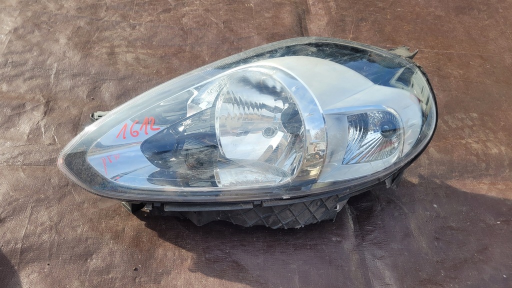 фото №1, Fiat grande punto evo 09- лампа ліва перед фара лівий / 1612